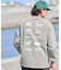 【限定】lost /長袖Tシャツ ロンT 機能素材  LOGOS LS TEE L25F-2206 ロスト メンズ ムラサキスポーツ限定