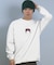 【限定】lost /長袖Tシャツ ロンT 機能素材 PISCES LOGO LS TEE L25F-2207 ロストメンズ ムラサキスポーツ限定