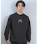 【限定】lost /長袖Tシャツ ロンT 機能素材 PISCES LOGO LS TEE L25F-2207 ロストメンズ ムラサキスポーツ限定