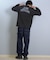 【限定】lost /長袖Tシャツ ロンT 機能素材 PISCES LOGO LS TEE L25F-2207 ロストメンズ ムラサキスポーツ限定