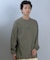 【限定】lost /長袖Tシャツ ロンT 機能素材 PISCES LOGO LS TEE L25F-2207 ロストメンズ ムラサキスポーツ限定