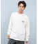 QUIKSILVER/長袖Tシャツ ロンT  バックプリント ロゴ KNOWLEDGE AREA LT QLT254001  クイックシルバー メンズ ムラサキスポーツ