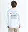 QUIKSILVER/長袖Tシャツ ロンT BW HISTORY POCKET LT QLT254009 胸ポケットワンポイントバックプリント クイックシルバーメンズ ムラサキスポーツ