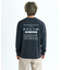 QUIKSILVER/長袖Tシャツ ロンT BW HISTORY POCKET LT QLT254009 胸ポケットワンポイントバックプリント クイックシルバーメンズ ムラサキスポーツ