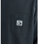 QUIKSILVER/長袖Tシャツ ロンT BW HISTORY POCKET LT QLT254009 胸ポケットワンポイントバックプリント クイックシルバーメンズ ムラサキスポーツ