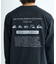 QUIKSILVER/長袖Tシャツ ロンT BW HISTORY POCKET LT QLT254009 胸ポケットワンポイントバックプリント クイックシルバーメンズ ムラサキスポーツ