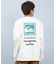 QUIKSILVER/ロンT 長袖Tシャツ バックプリント ロゴ MW PATTERN BOX LT QLT254606M クイックシルバー メンズ ムラサキスポーツ