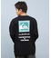 QUIKSILVER/ロンT 長袖Tシャツ バックプリント ロゴ MW PATTERN BOX LT QLT254606M クイックシルバー メンズ ムラサキスポーツ