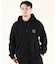 【限定】QUIKSILVER/ジップアップパーカー バックプリント 裏毛 QZP254604M  クイックシルバー メンズ ムラサキスポーツ限定