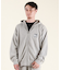 【限定】QUIKSILVER/ジップアップパーカー バックプリント 裏毛 QZP254604M  クイックシルバー メンズ ムラサキスポーツ限定