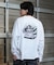 【限定】LURKING CLASS/DUMPSTAR LS TEE ST24HTM01 長袖 Tシャツ ロンT バックプリント ラーキングクラス メンズ ムラサキスポーツ限定