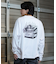 【限定】LURKING CLASS/DUMPSTAR LS TEE ST24HTM01 長袖 Tシャツ ロンT バックプリント ラーキングクラス メンズ ムラサキスポーツ限定