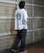 【限定】LURKING CLASS/DUMPSTAR LS TEE ST24HTM01 長袖 Tシャツ ロンT バックプリント ラーキングクラス メンズ ムラサキスポーツ限定