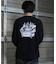 【限定】LURKING CLASS/DUMPSTAR LS TEE ST24HTM01 長袖 Tシャツ ロンT バックプリント ラーキングクラス メンズ ムラサキスポーツ限定
