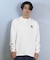 LURKINGCLASS/長袖 Tシャツ ロンT バックプリント オーバーサイズ LURKER L/S TEE ST25FTM02 ラーキングクラス メンズ ムラサキスポーツ