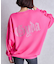 GYDA/GG BACK bijouプルオーバー ラインストーン 072552737901 トレーナー スウェット パーカー ジェイダ/レディース ムラサキスポーツ
