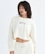 RVCA/ARCH COLLEGE CROPPED CREW トレーナー テリー素材 クロップド丈 スウェット BF044-001 ルーカ レディース ムラサキスポーツ
