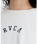 RVCA/ARCH COLLEGE CROPPED CREW トレーナー テリー素材 クロップド丈 スウェット BF044-001 ルーカ レディース ムラサキスポーツ