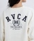 RVCA/ARCH COLLEGE CROPPED CREW トレーナー テリー素材 クロップド丈 スウェット BF044-001 ルーカ レディース ムラサキスポーツ