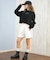 RVCA/ARCH COLLEGE CROPPED CREW トレーナー テリー素材 クロップド丈 スウェット BF044-001 ルーカ レディース ムラサキスポーツ