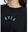 RVCA/ARCH COLLEGE CROPPED CREW トレーナー テリー素材 クロップド丈 スウェット BF044-001 ルーカ レディース ムラサキスポーツ