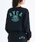 RVCA/ARCH COLLEGE CROPPED CREW トレーナー テリー素材 クロップド丈 スウェット BF044-001 ルーカ レディース ムラサキスポーツ