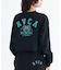 RVCA/ARCH COLLEGE CROPPED CREW トレーナー テリー素材 クロップド丈 スウェット BF044-001 ルーカ レディース ムラサキスポーツ