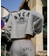 RVCA/ARCH COLLEGE CROPPED CREW トレーナー テリー素材 クロップド丈 スウェット BF044-001 ルーカ レディース ムラサキスポーツ
