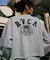 RVCA/ARCH COLLEGE CROPPED CREW トレーナー テリー素材 クロップド丈 スウェット BF044-001 ルーカ レディース ムラサキスポーツ