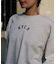 RVCA/ARCH COLLEGE CROPPED CREW トレーナー テリー素材 クロップド丈 スウェット BF044-001 ルーカ レディース ムラサキスポーツ