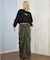 RVCA/COURT BALLOON FIT CREW トレーナー 裏起毛テリー素材 クロップド丈 スウェット BF044-003 ルーカ レディース ムラサキスポーツ