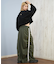 RVCA/COURT BALLOON FIT CREW トレーナー 裏起毛テリー素材 クロップド丈 スウェット BF044-003 ルーカ レディース ムラサキスポーツ