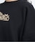 RVCA/COURT BALLOON FIT CREW トレーナー 裏起毛テリー素材 クロップド丈 スウェット BF044-003 ルーカ レディース ムラサキスポーツ
