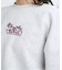 RVCA/COURT BALLOON FIT CREW トレーナー 裏起毛テリー素材 クロップド丈 スウェット BF044-003 ルーカ レディース ムラサキスポーツ