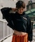 RVCA/COURT BALLOON FIT HOODIE パーカー バルーンシルエット BF044-012 ルーカ レディース ムラサキスポーツ