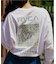 RVCA/長袖Tシャツ バックプリントロンT バンダナ柄 BF044-052 ルーカ レディース ムラサキスポーツ