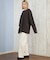 RVCA/長袖Tシャツ ロンT フロントロゴ ルーズシルエット BF044-053 ルーカ レディース ムラサキスポーツ