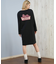 RVCA/Tシャツワンピース バックプリントTシャツBF044-350 ルーカ レディース ムラサキスポーツ