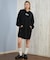 RVCA/CLASSIC HOODED DRESS ワンピース スウェット オーバーサイズ BF044-352 ルーカ レディース ムラサキスポーツ