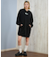 RVCA/CLASSIC HOODED DRESS ワンピース スウェット オーバーサイズ BF044-352 ルーカ レディース ムラサキスポーツ