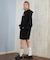 RVCA/CLASSIC HOODED DRESS ワンピース スウェット オーバーサイズ BF044-352 ルーカ レディース ムラサキスポーツ