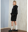 RVCA/CLASSIC HOODED DRESS ワンピース スウェット オーバーサイズ BF044-352 ルーカ レディース ムラサキスポーツ