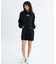 RVCA/CLASSIC HOODED DRESS ワンピース スウェット オーバーサイズ BF044-352 ルーカ レディース ムラサキスポーツ