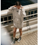 RVCA/CLASSIC HOODED DRESS ワンピース スウェット オーバーサイズ BF044-352 ルーカ レディース ムラサキスポーツ