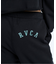 RVCA/スウェットパンツ セットアップ対応 BF044-702 ウエストゴム ワイドパンツ ルーカ レディース ムラサキスポーツ