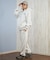 RVCA/スウェットパンツ セットアップ対応 BF044-702 ウエストゴム ワイドパンツ ルーカ レディース ムラサキスポーツ
