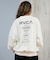 RVCA/スウェット バックプリントトレーナー BF044-P01 クロップド丈 ルーズシルエット レディース ムラサキスポーツ