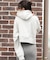 RVCA/プルオーバー パーカー クロップド丈 ショート丈 ロゴ CROPPED HOODIE BF044-P03 ルーカ レディース ムラサキスポーツ