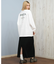 RVCA/長袖Tシャツ バックプリントロンT ルーズシルエット BF044-P50 ルーカ レディース ムラサキスポーツ