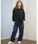 RVCA/長袖Tシャツ バックプリントロンT ルーズシルエット BF044-P50 ルーカ レディース ムラサキスポーツ